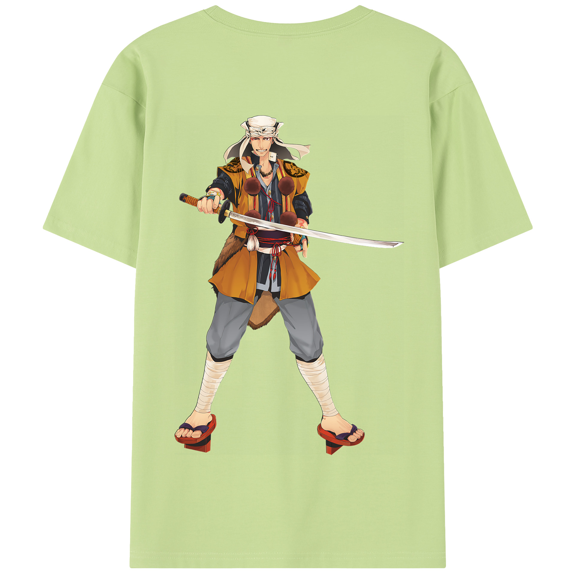 （画像用） 刀剣乱舞 Touken Ranbu 綿100％半袖Tシャツ（背面プリント）